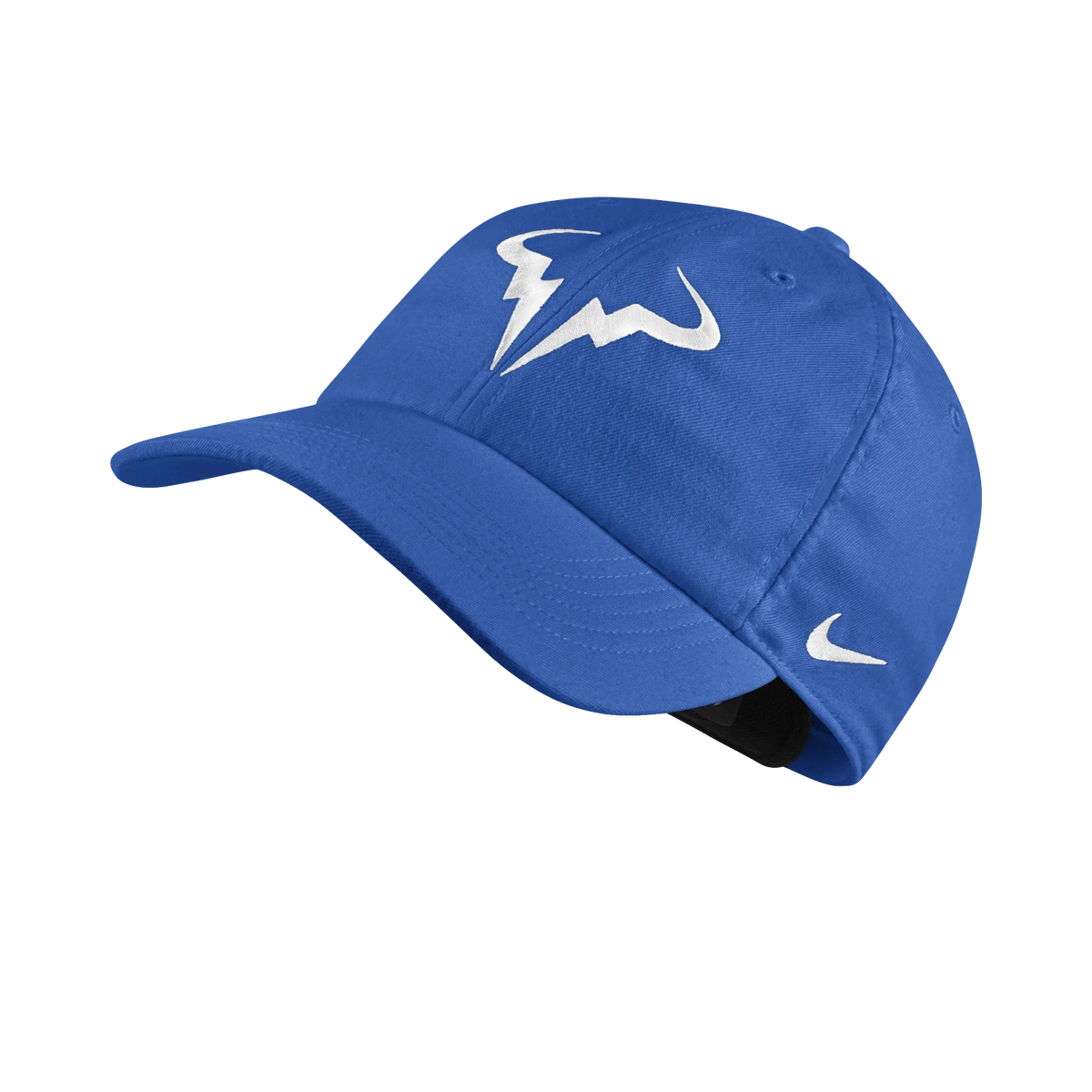 Nike AeroBill Rafa Heritage86 hat in Signal Blue w/White [850666-403] from the Holiday 2018 tennis collection